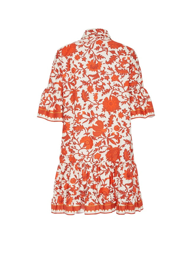 Ismay | Unique Autumn Print Mini Dress