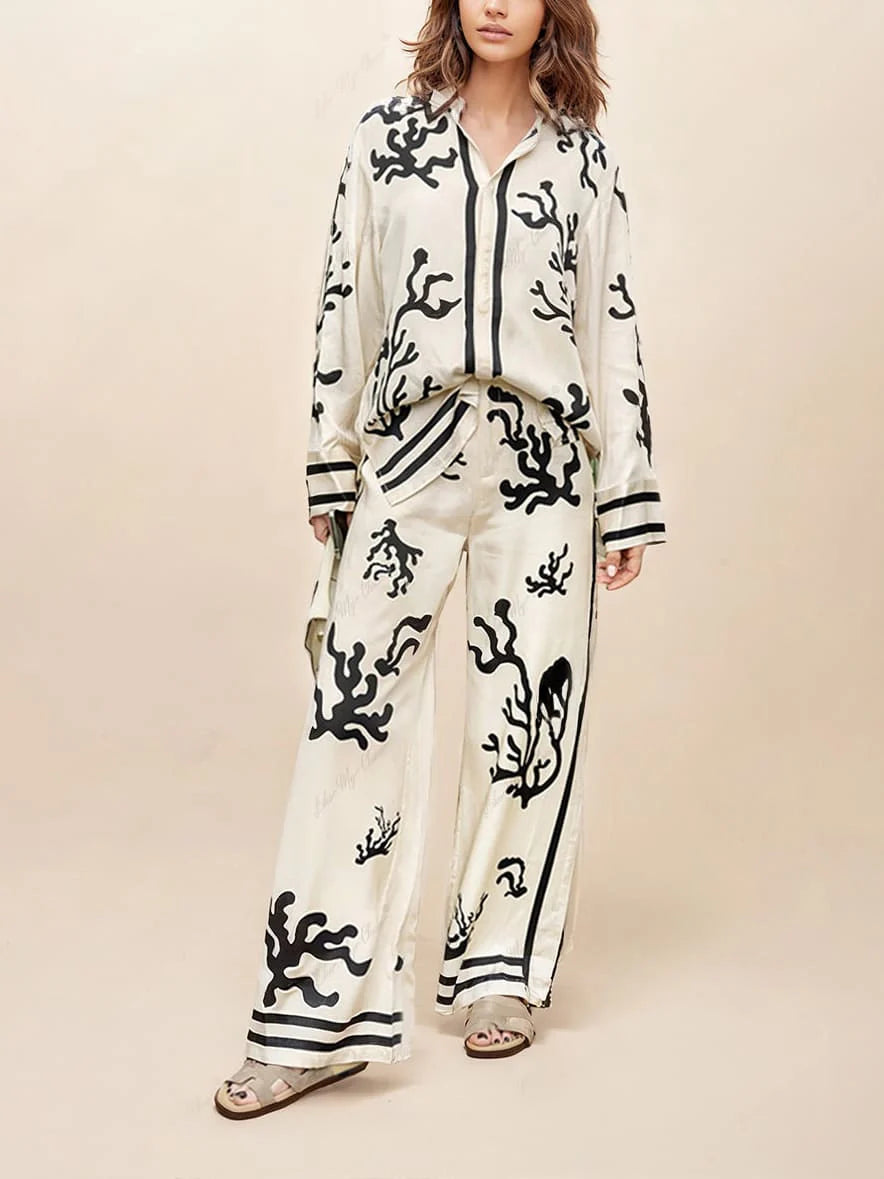 Kalea |Printed Two-Piece Set
