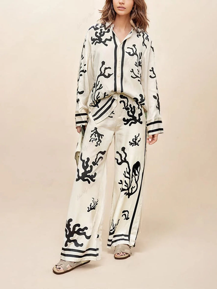 Kalea |Printed Two-Piece Set
