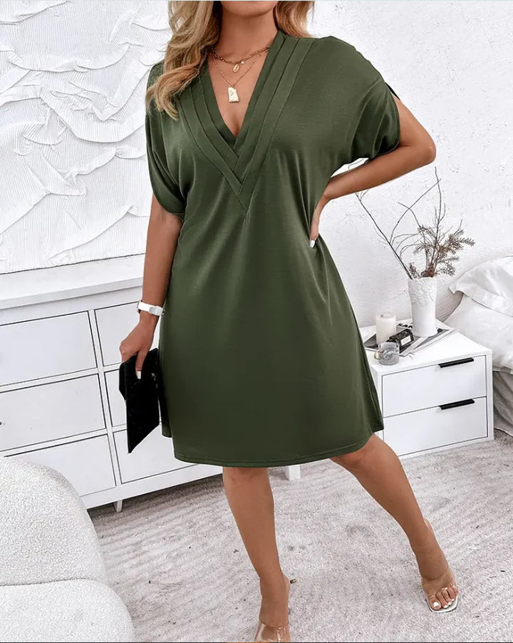 Amelia | Elegant Tummy Covering Dress