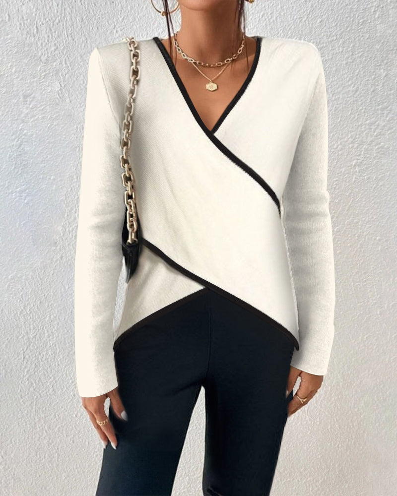 Irish | Elegant V-Neck Top