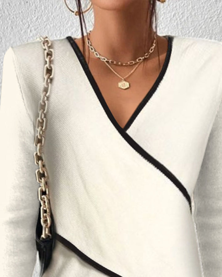 Irish | Elegant V-Neck Top