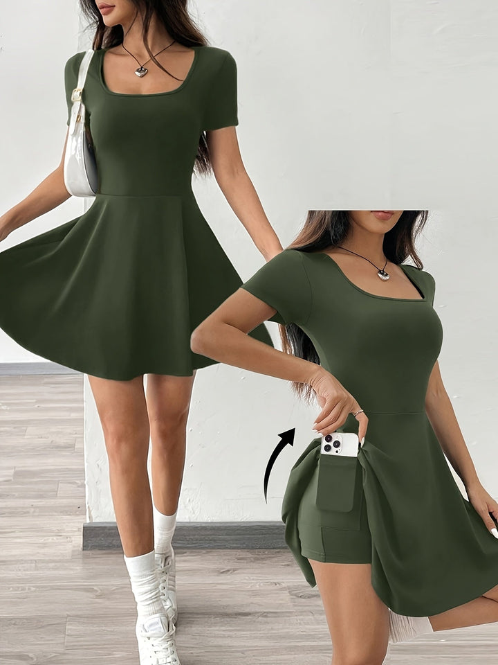 Aisling | Sculpt & Soft Bandeau Mini Dress