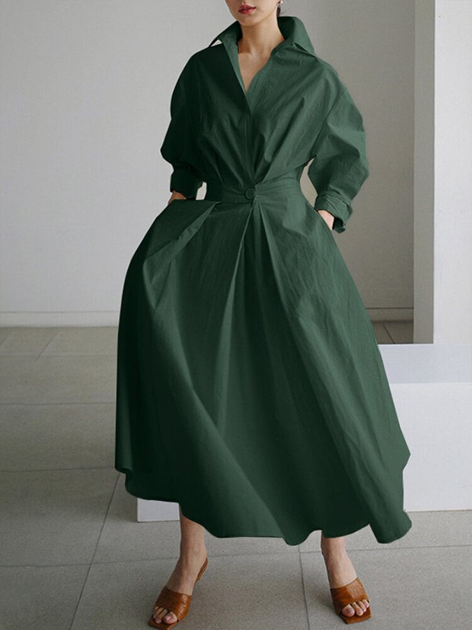 Victoire | Classic Feminine Maxi Dress