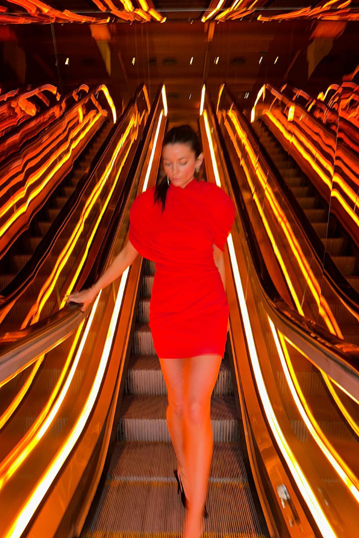 Siennah | Red Mini Dress