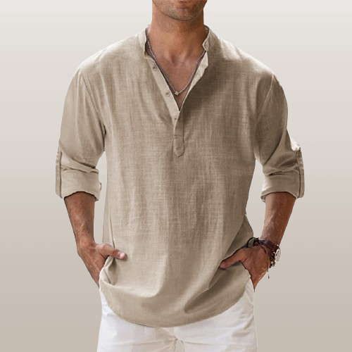 Danny | Lightweight Long-Sleeve Shirt for Relaxed Elegance
