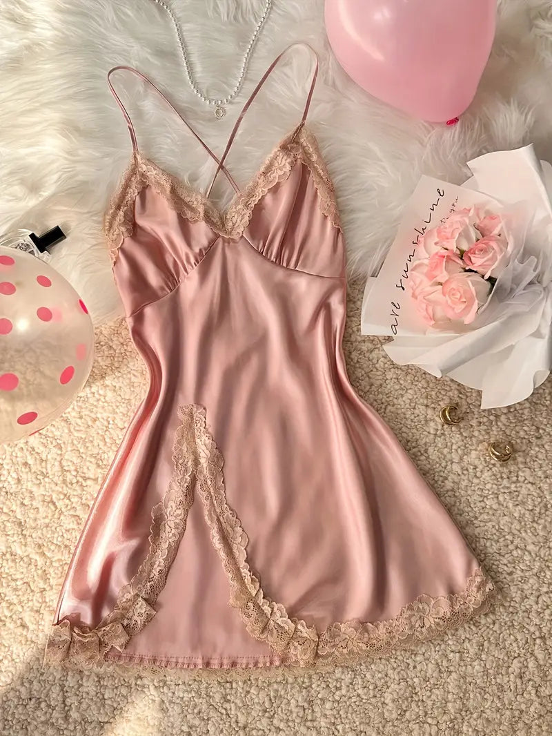 Lenia | Seductive Lace Nightdress