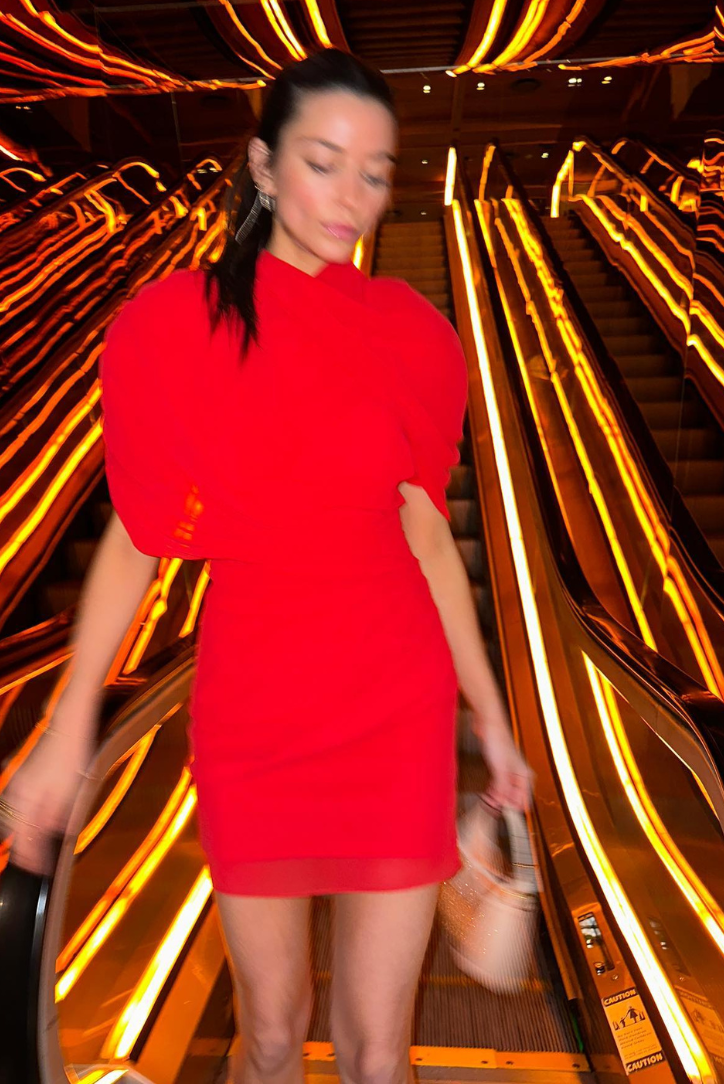 Siennah | Red Mini Dress