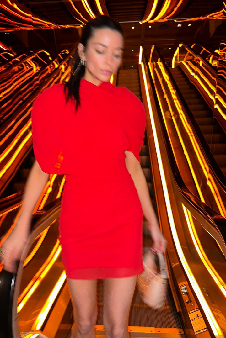 Siennah | Red Mini Dress
