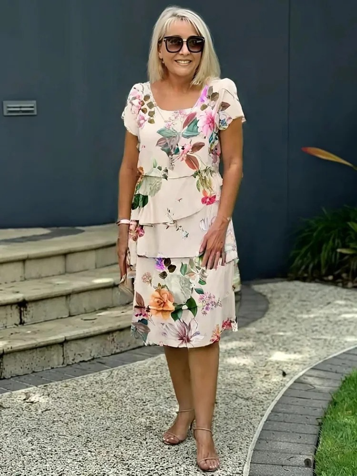 Jimena | Elegant Graphic Dress