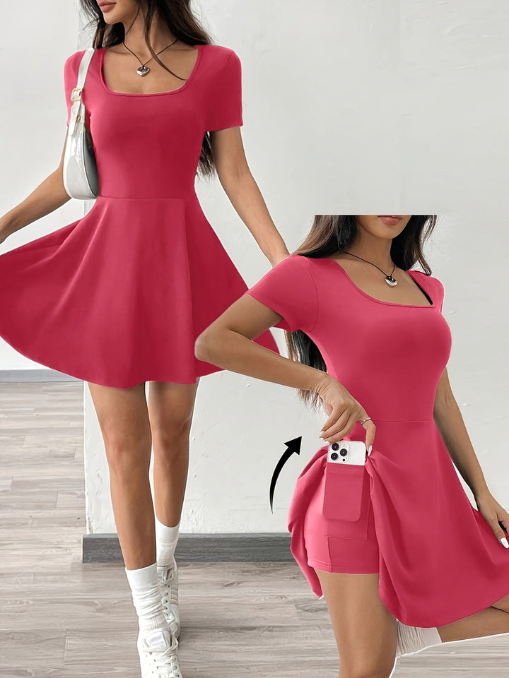 Aisling | Sculpt & Soft Bandeau Mini Dress
