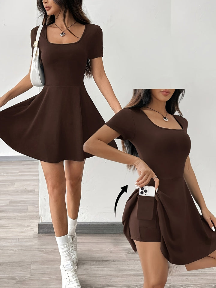 Aisling | Sculpt & Soft Bandeau Mini Dress