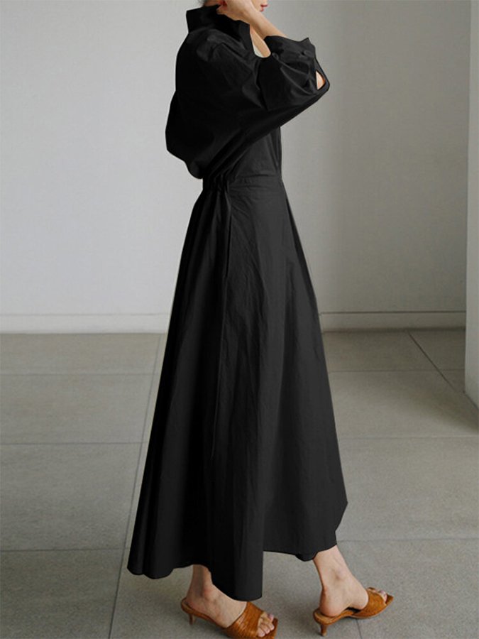 Victoire | Classic Feminine Maxi Dress