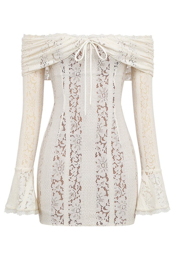 Georgette | Lace Mini Dress