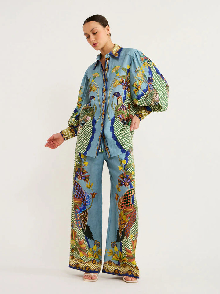 Kalea |Printed Two-Piece Set