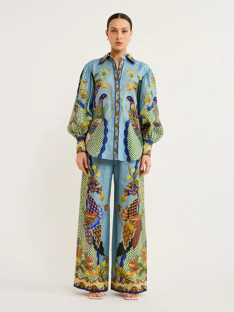 Kalea |Printed Two-Piece Set