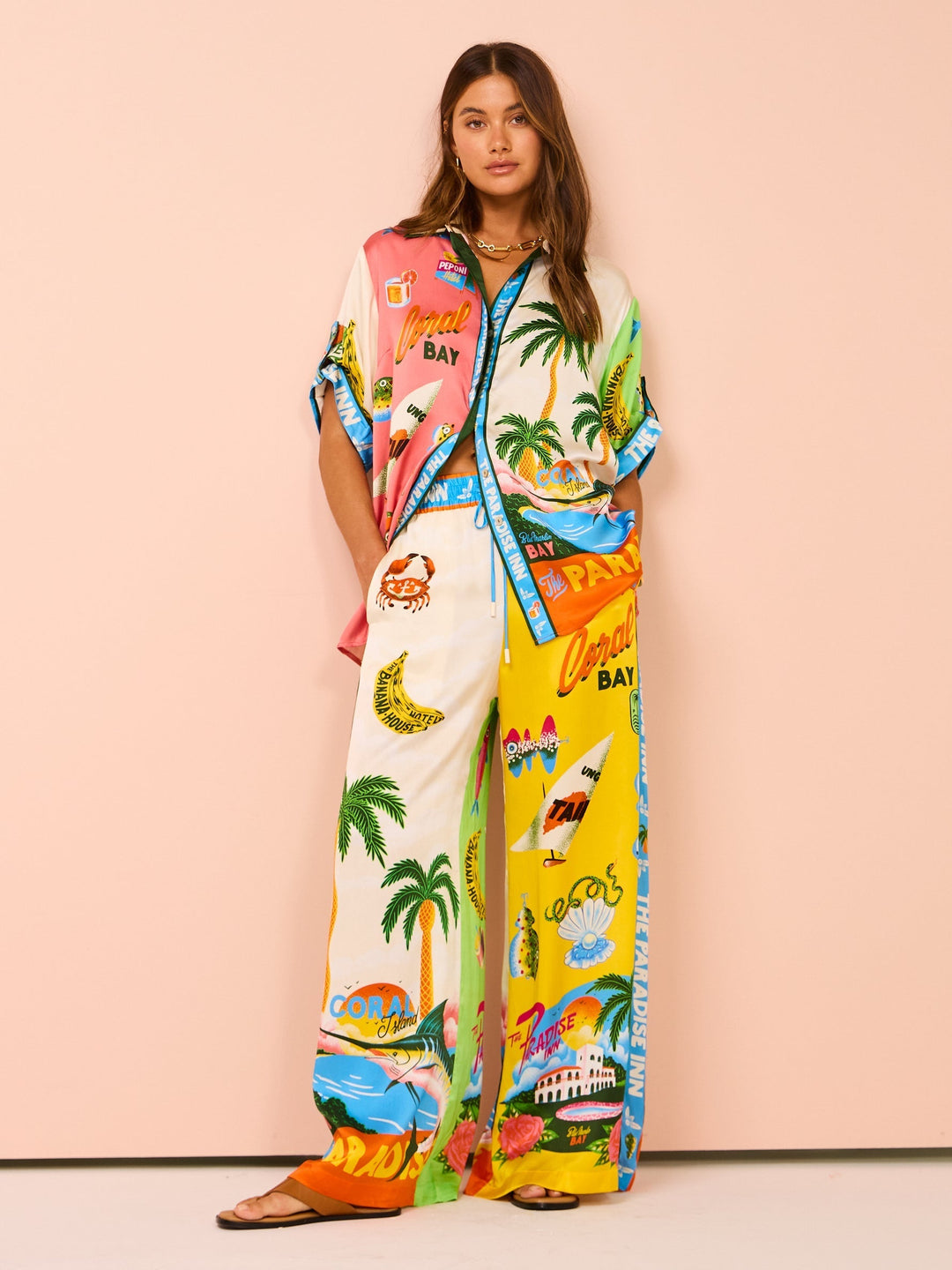 Kalea |Printed Two-Piece Set