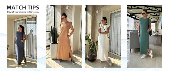 Motion Maxi | Athleisure Maxi Dress