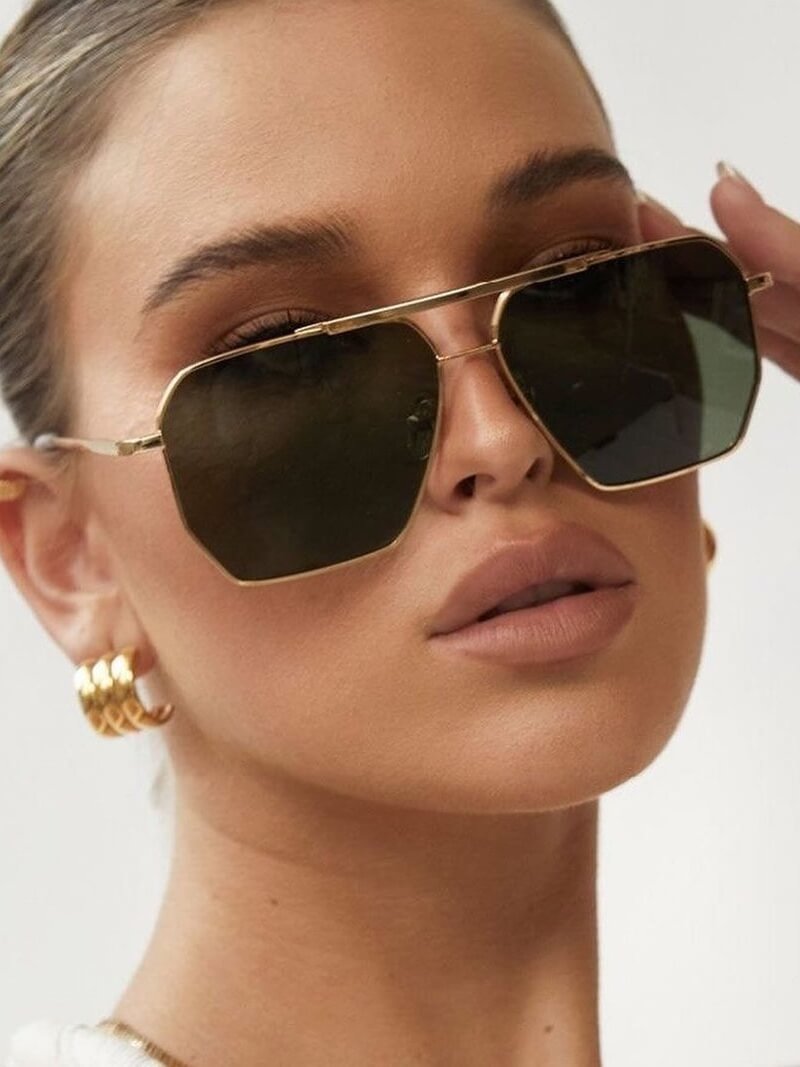 Layla | Chic Metal Sunglasses