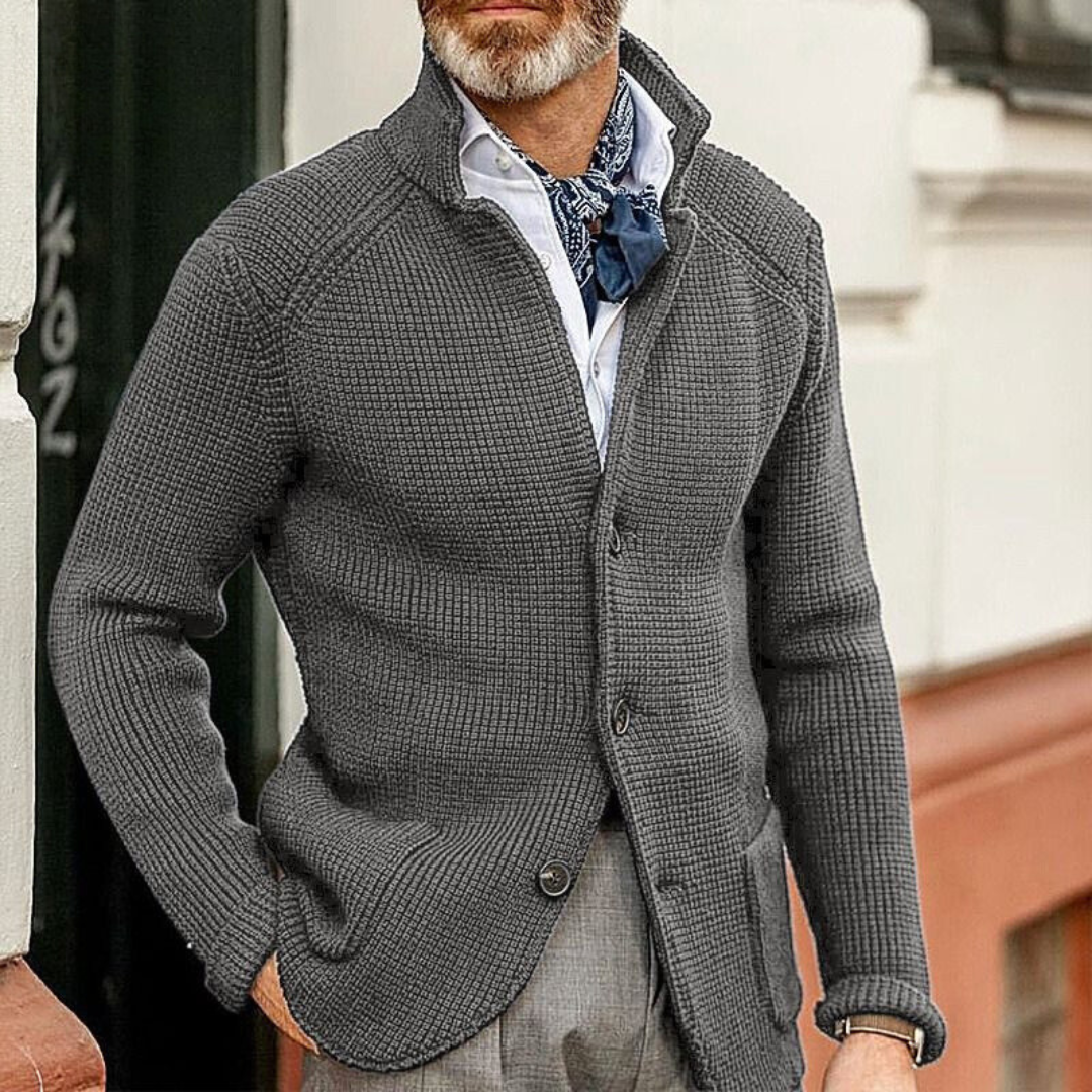 Felipe | Modern Knit Cardigan