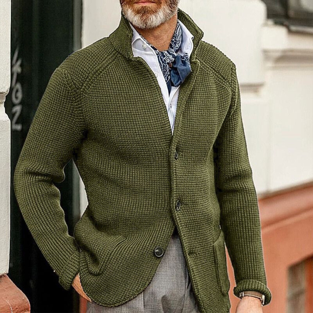 Felipe | Modern Knit Cardigan