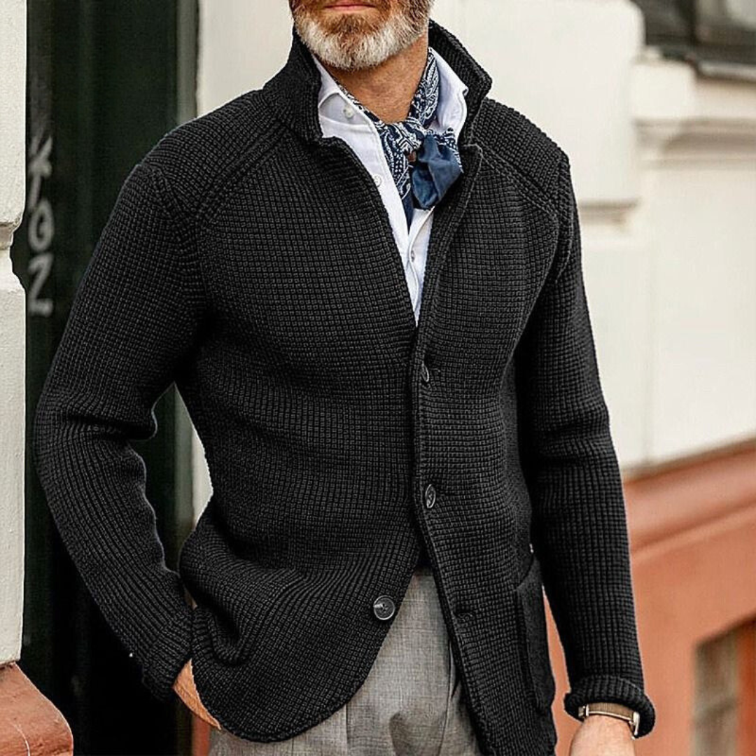 Felipe | Modern Knit Cardigan