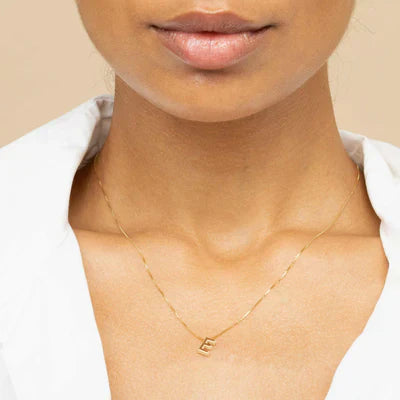Love Letter | 18K Gold Initial Necklace