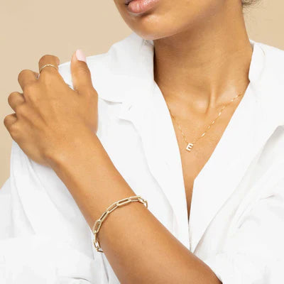 Love Letter | 18K Gold Initial Necklace