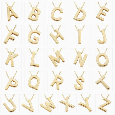 Love Letter | 18K Gold Initial Necklace