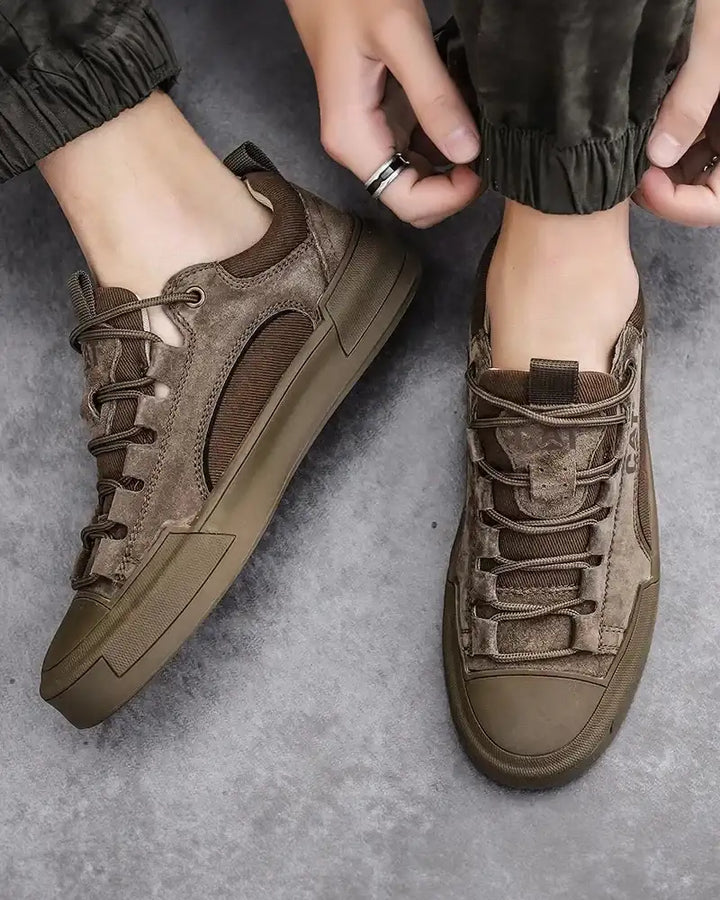 CAT | Leather Sneakers
