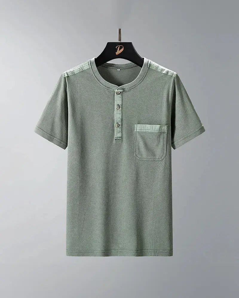 Dionos | Waffle Knit Henley