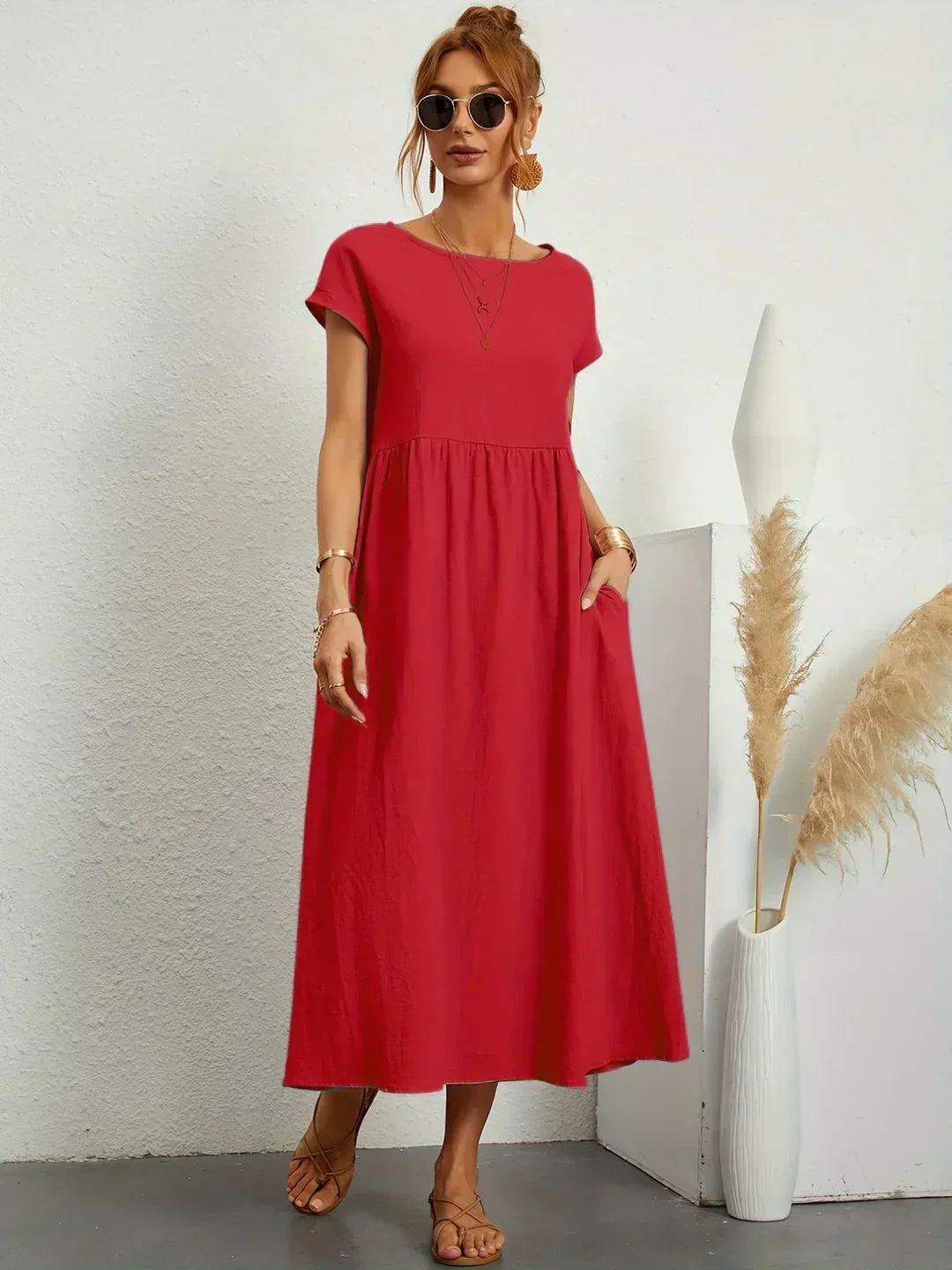 Sarina | Soft Cotton Dress