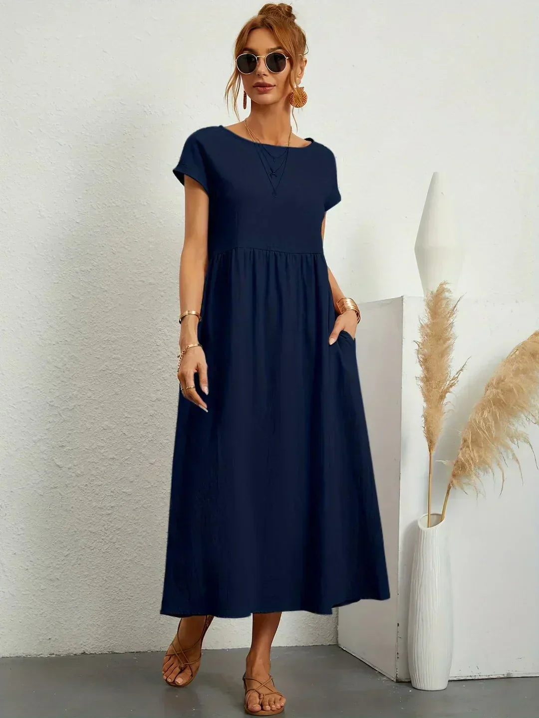 Sarina | Soft Cotton Dress