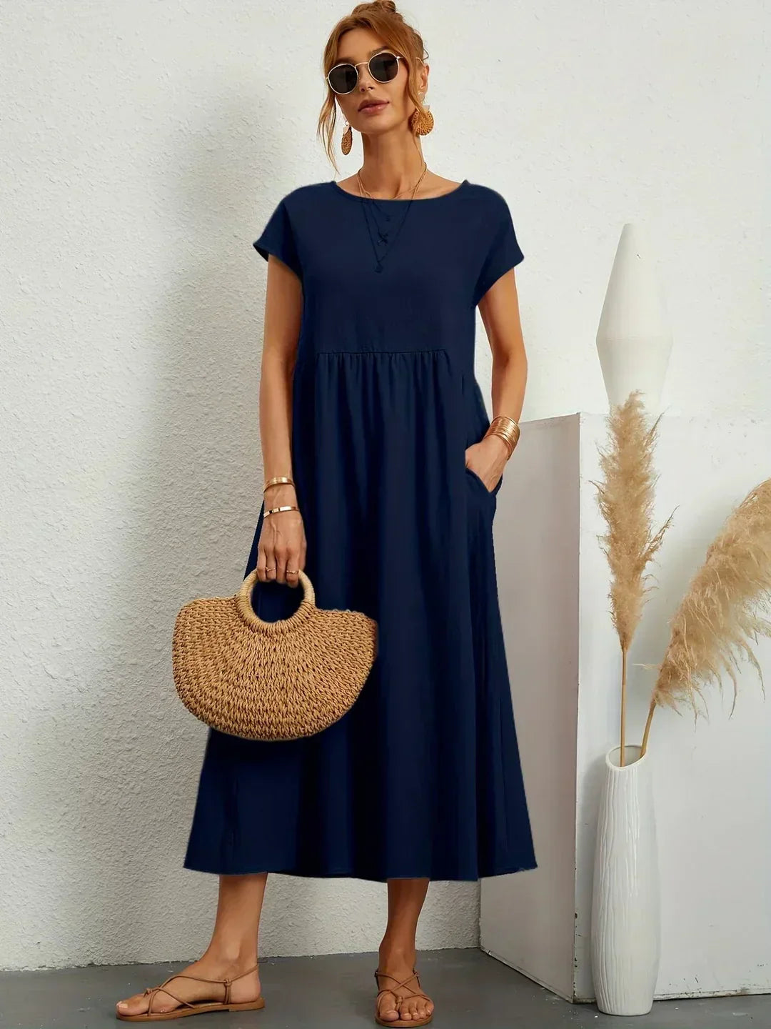 Sarina | Soft Cotton Dress