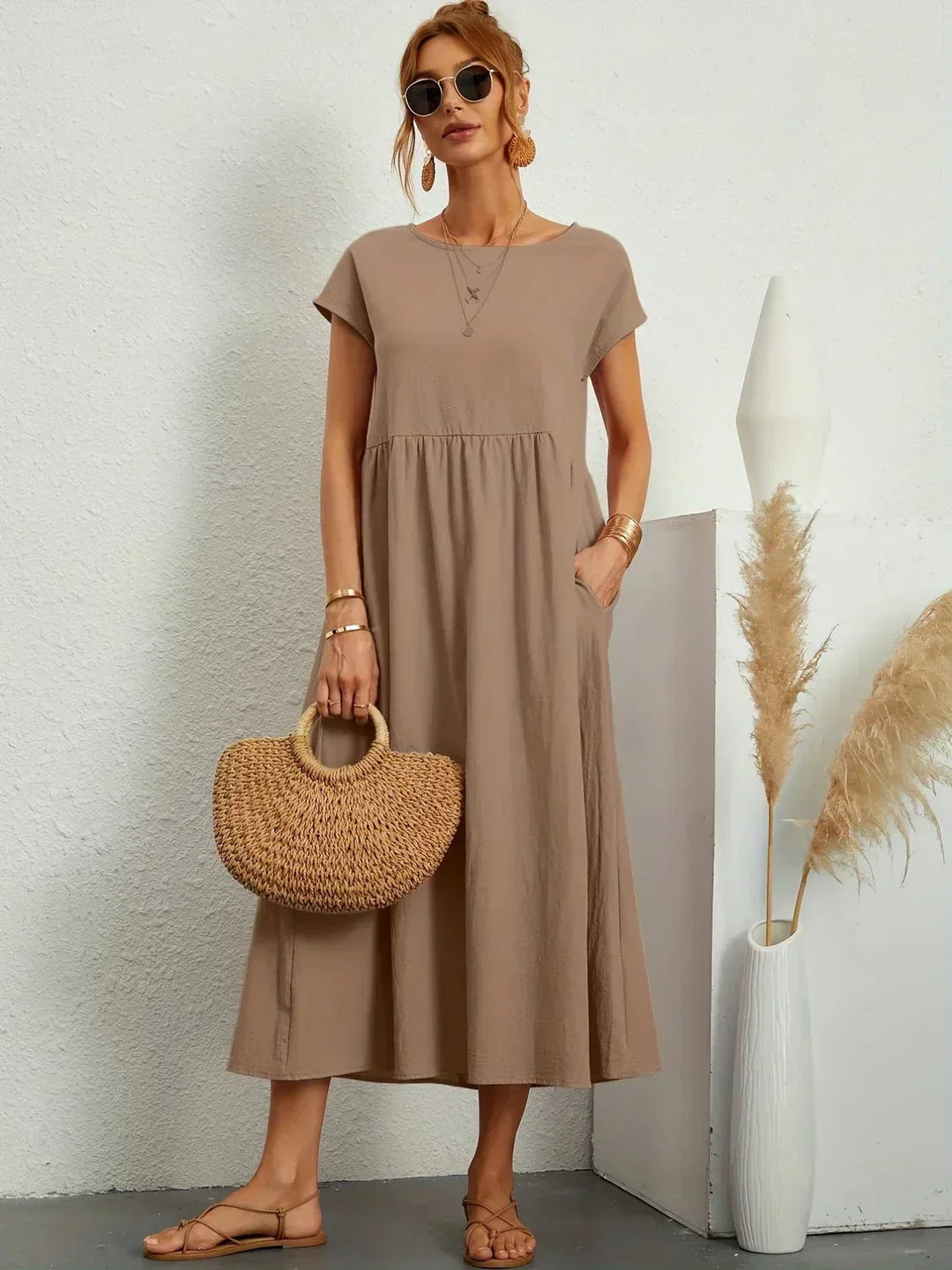 Sarina | Soft Cotton Dress