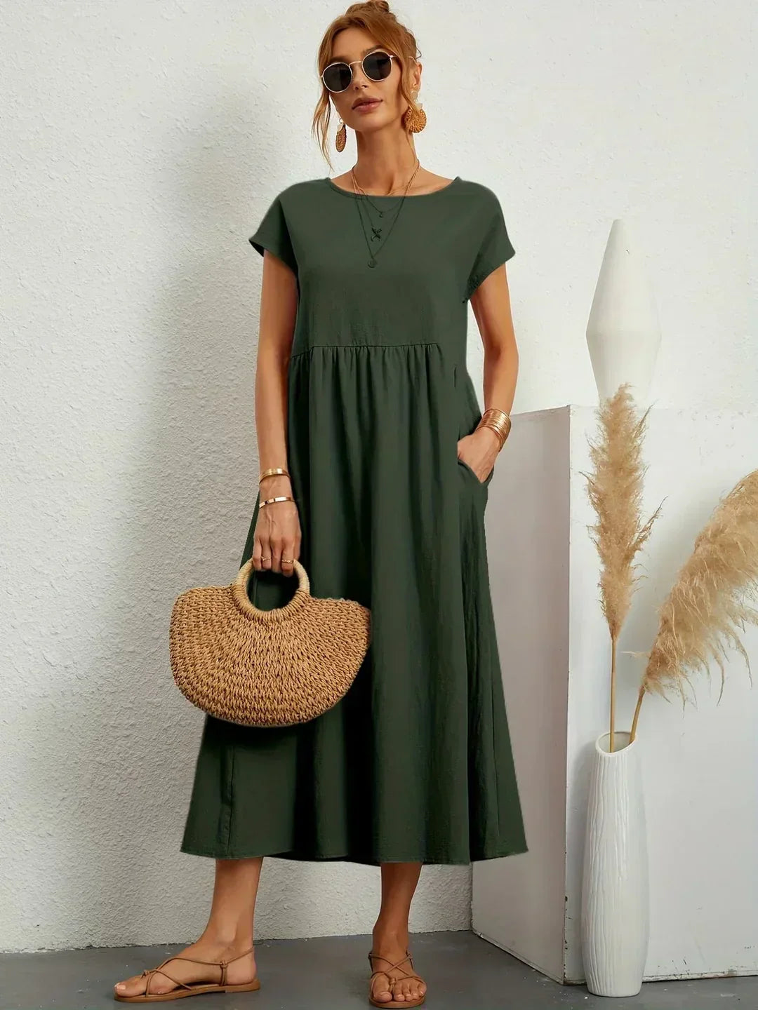Sarina | Soft Cotton Dress