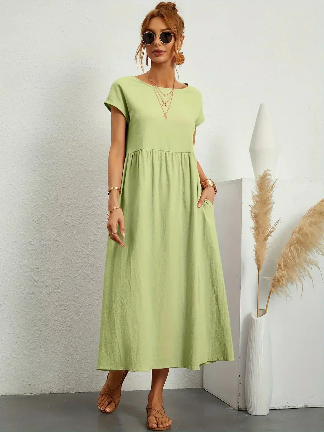 Sarina | Soft Cotton Dress