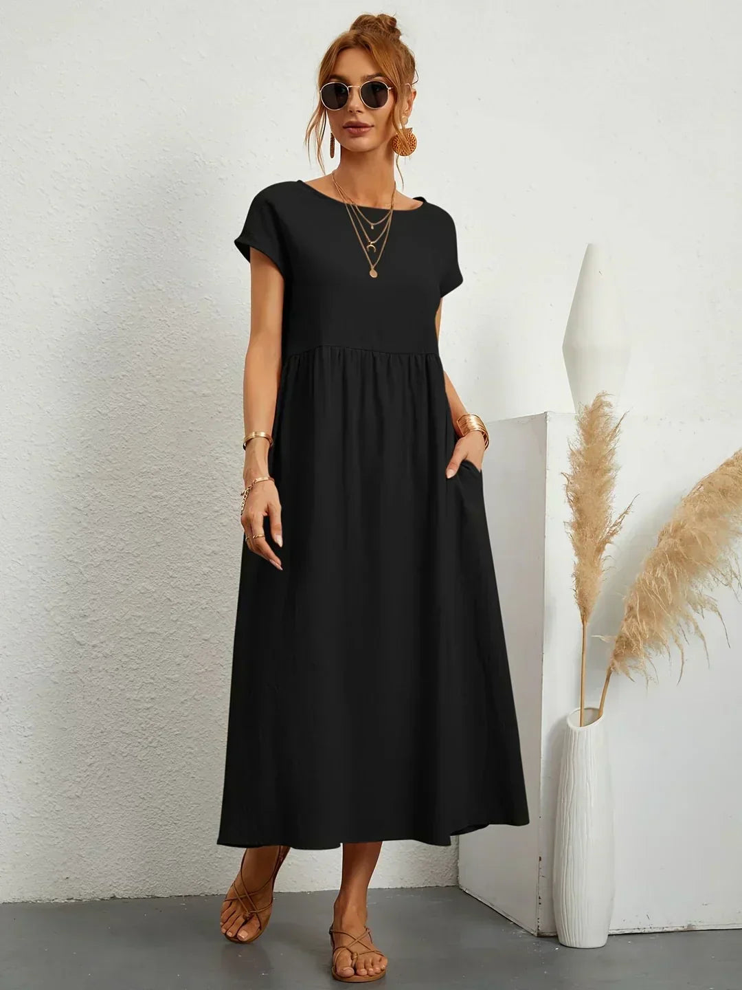 Sarina | Soft Cotton Dress