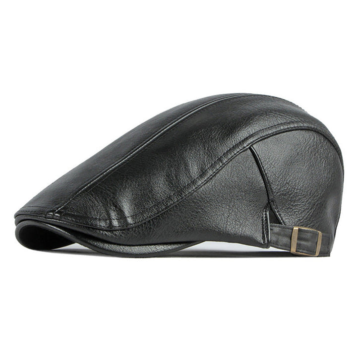 Blacktop | Leather Cap