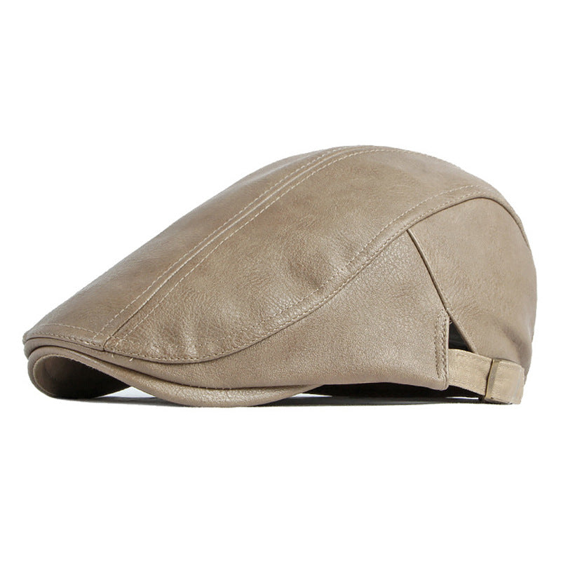 Blacktop | Leather Cap