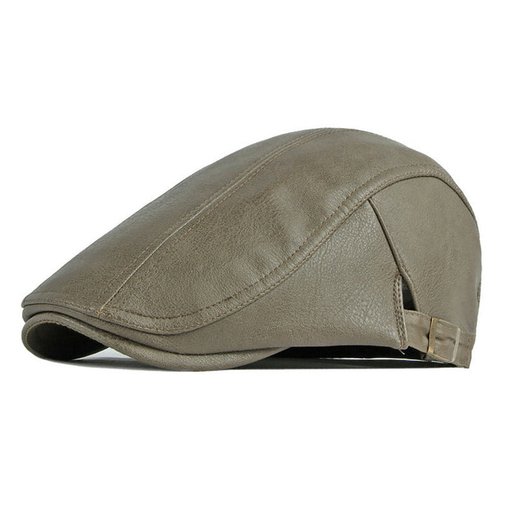 Blacktop | Leather Cap