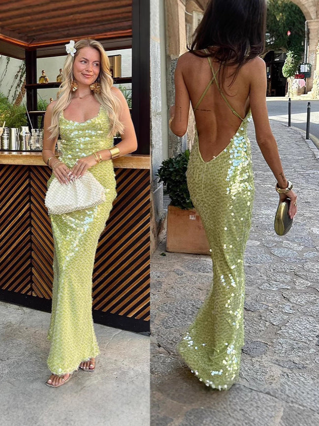 Valeriana | Sequins Dress Sparkling Elegance