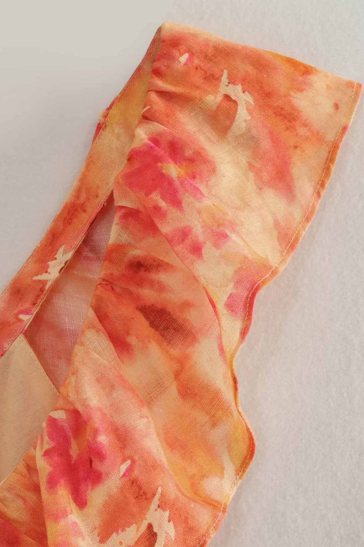 Ember | Floral Ruffle Dress