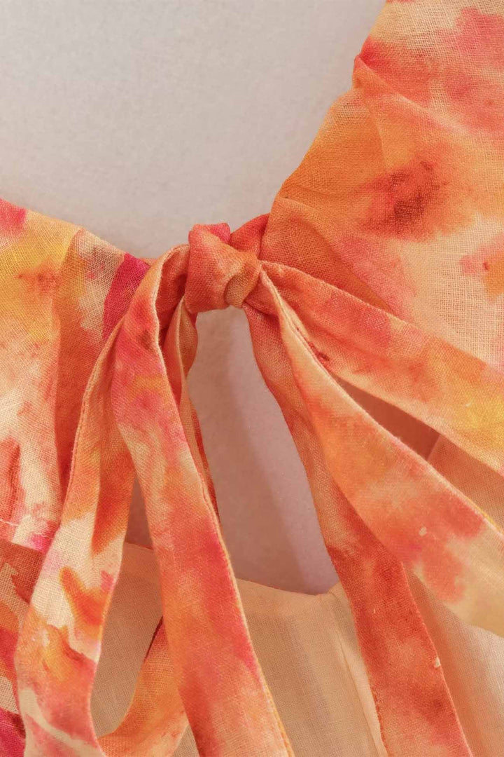 Ember | Floral Ruffle Dress