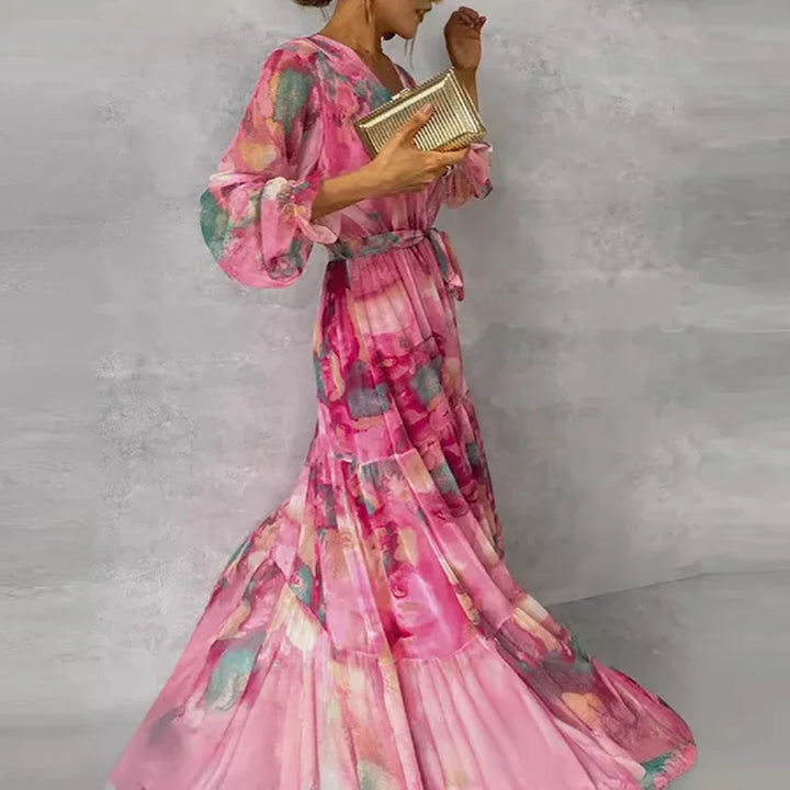 Emily | Elegant Floral Dress