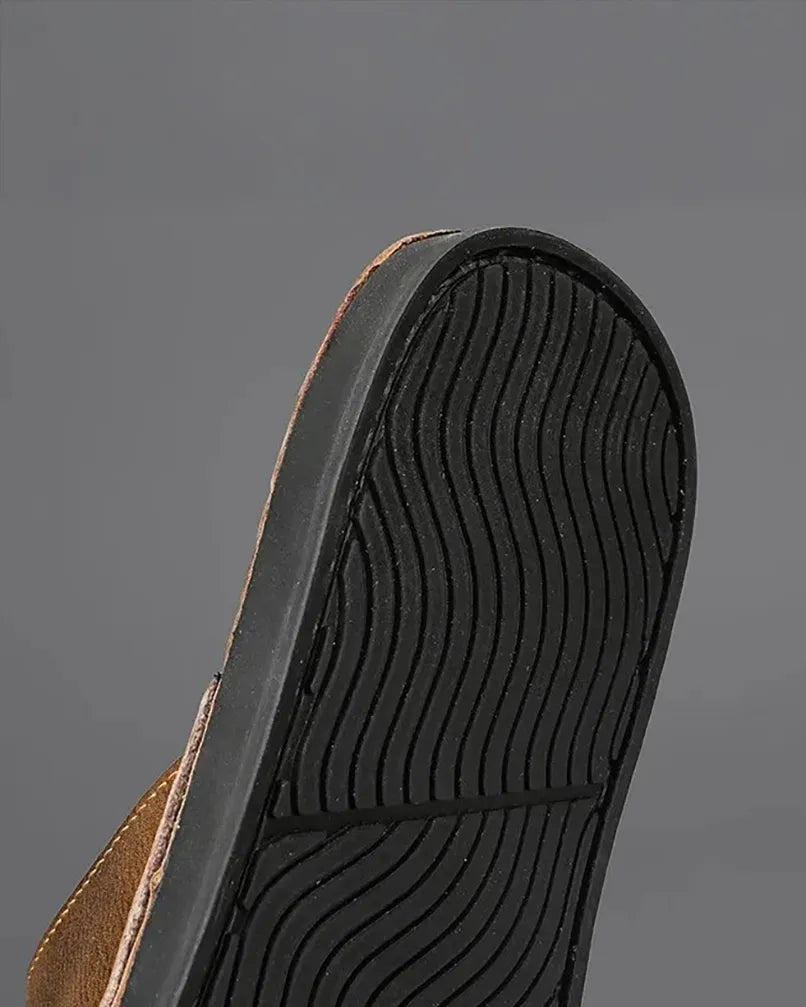 Salerno | Genuine Leather Slides
