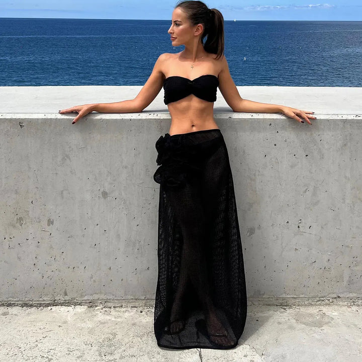 Anavelle | Feminine Hollow-Out Bikini Set