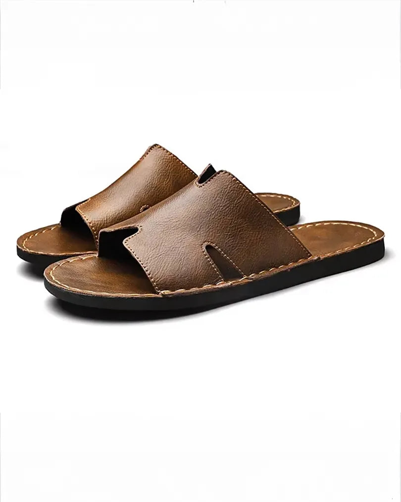 Salerno | Genuine Leather Slides