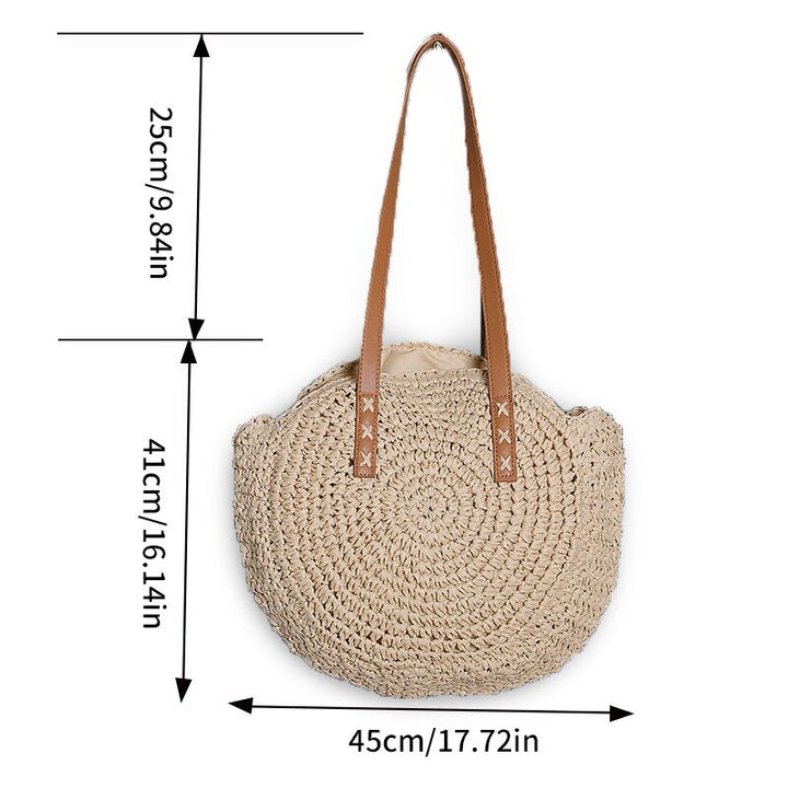 Mia | Multi-functional Straw Crossbody Bag