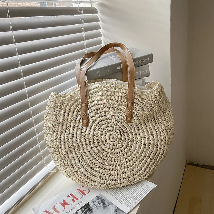 Mia | Multi-functional Straw Crossbody Bag